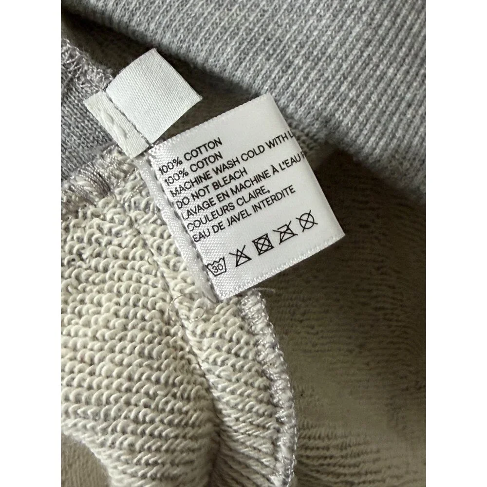 WE-AR4 Inside Out Hoodie Grey Heather Size L NWT Oversized Designer Sweatshirt - Picture 6 of 8